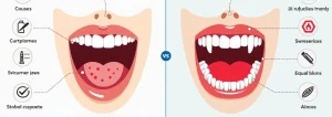 Aphtes ou abcs ? dcouvrez comment faire la diffrence !